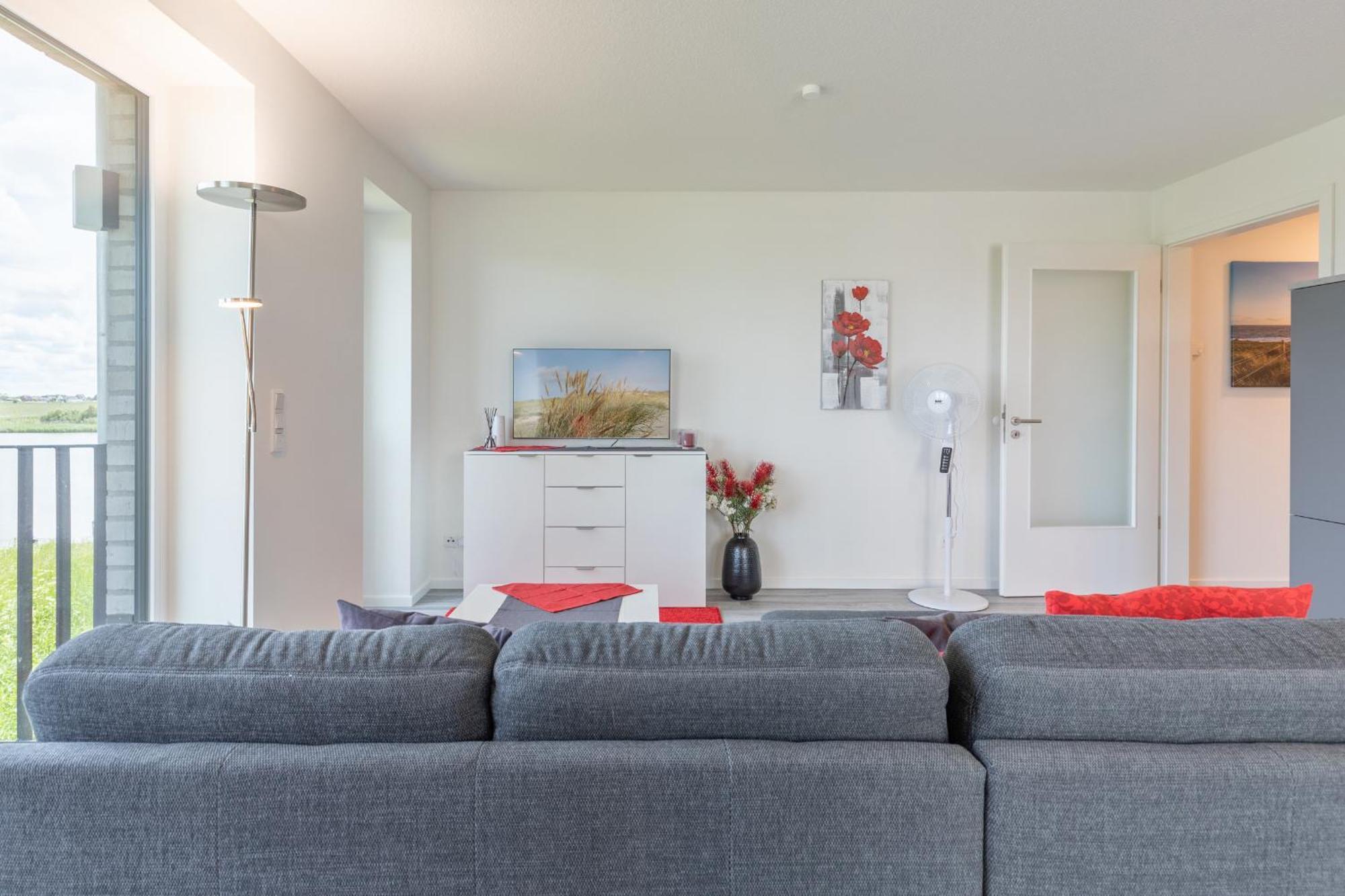 Ferienwohnung Auszeit am Deich Nordstrand Exterior foto