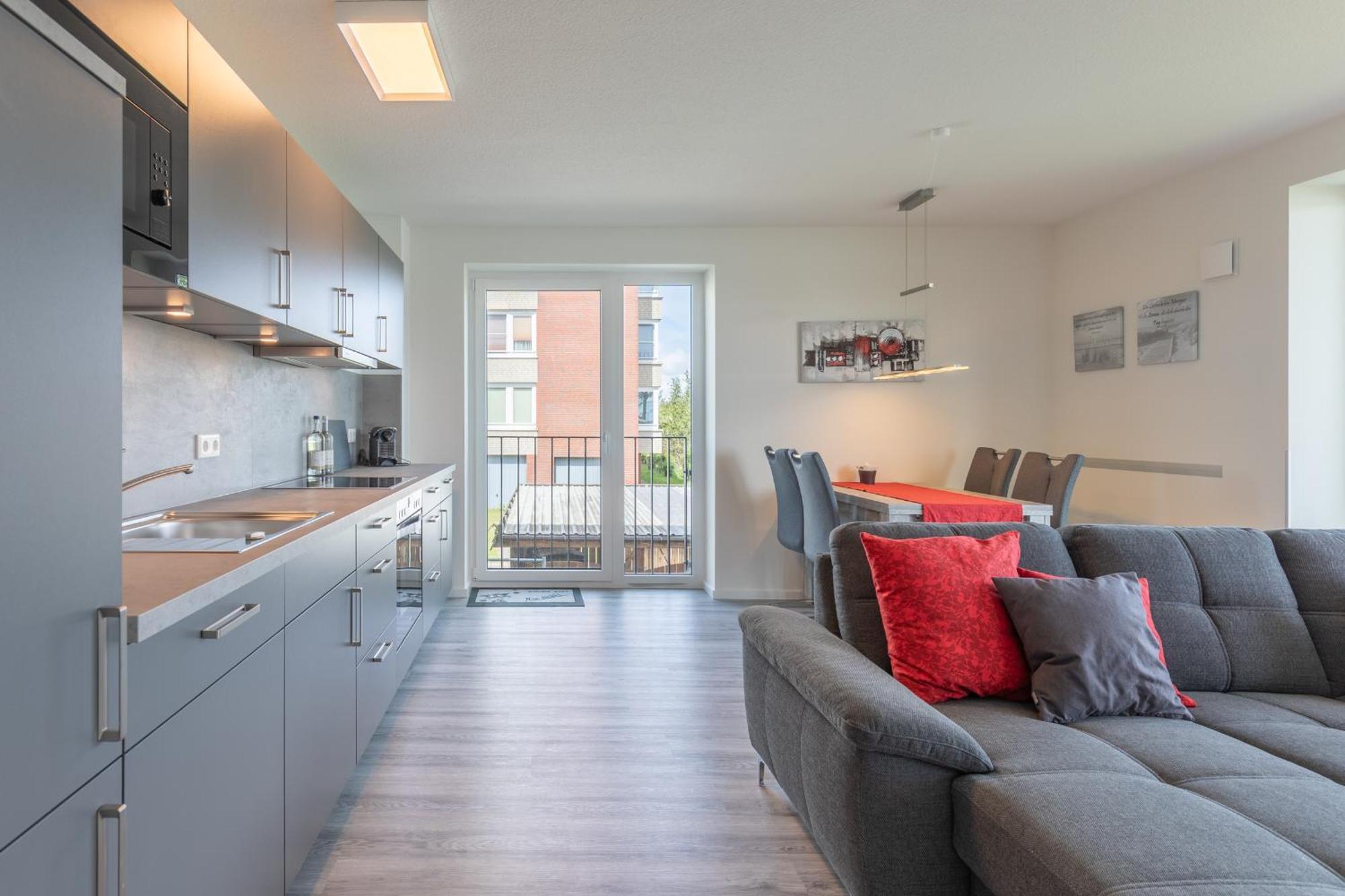 Ferienwohnung Auszeit am Deich Nordstrand Exterior foto