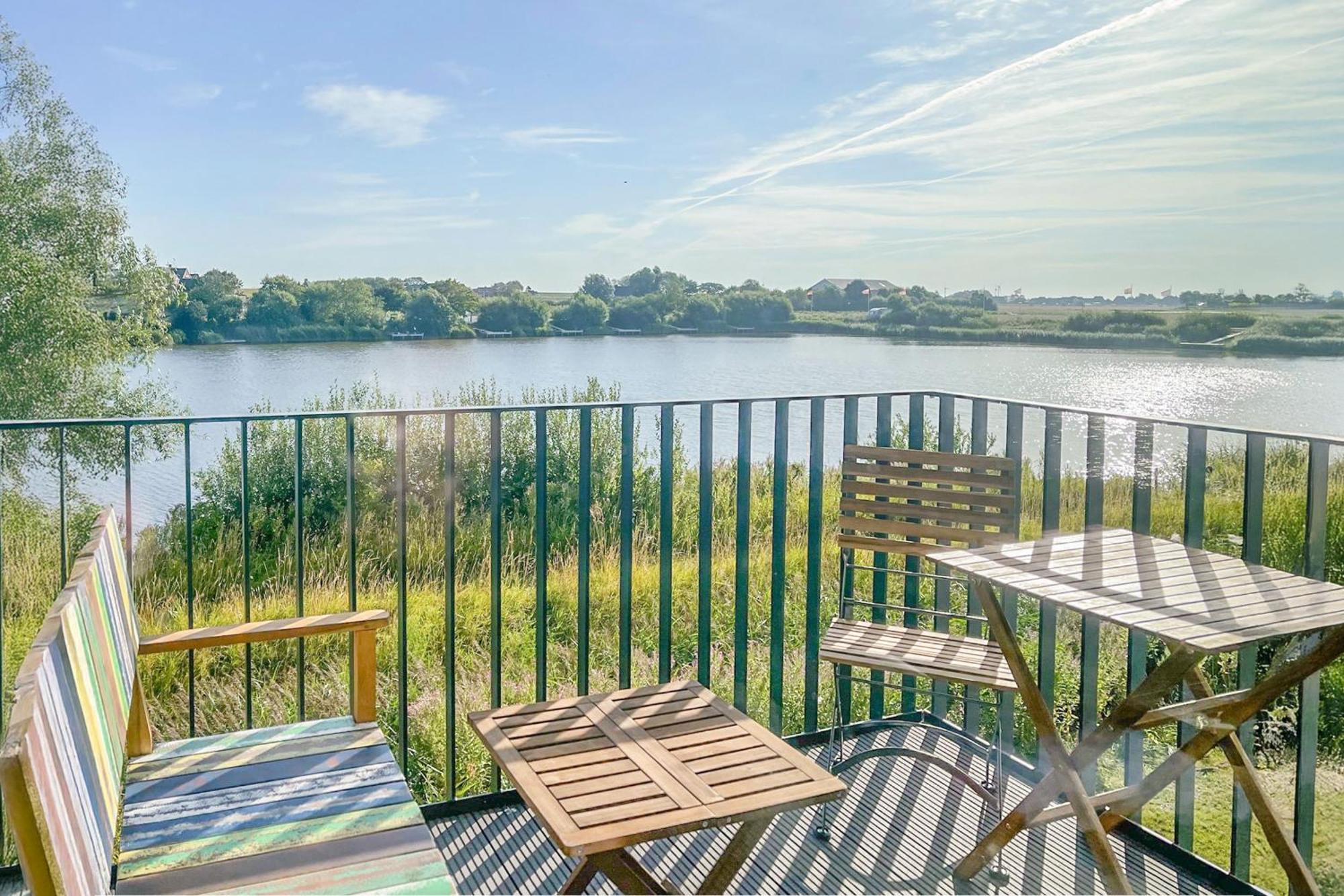Ferienwohnung Auszeit am Deich Nordstrand Exterior foto