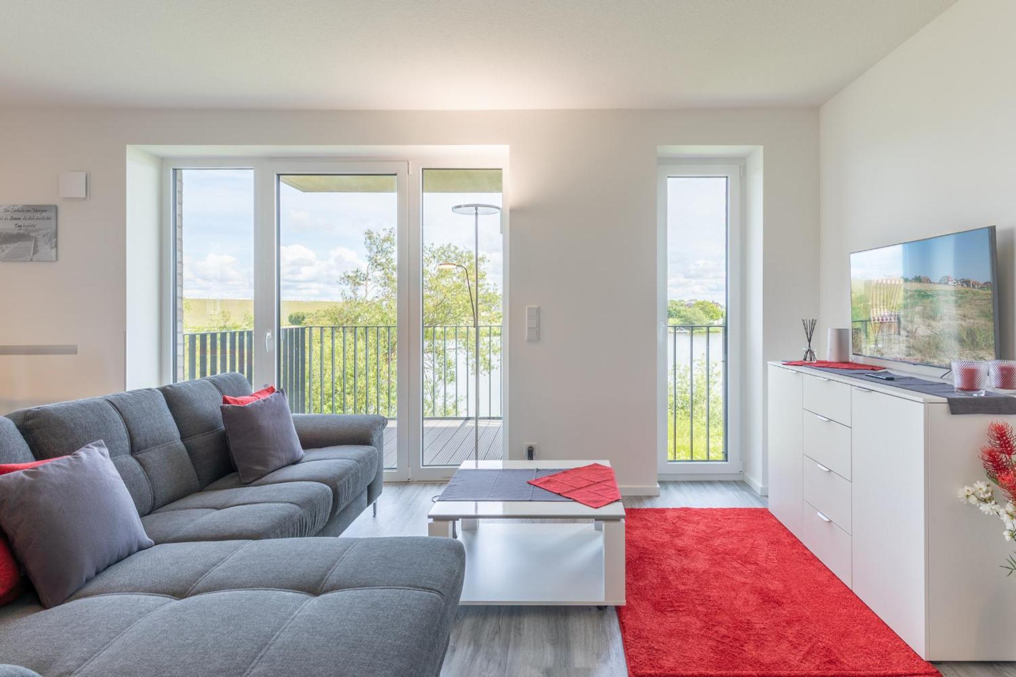 Ferienwohnung Auszeit am Deich Nordstrand Exterior foto